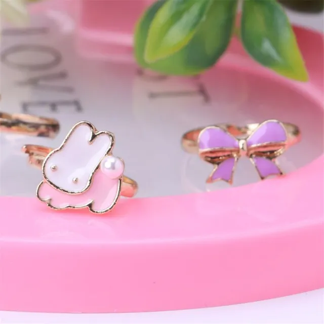 Girls set of cute rings