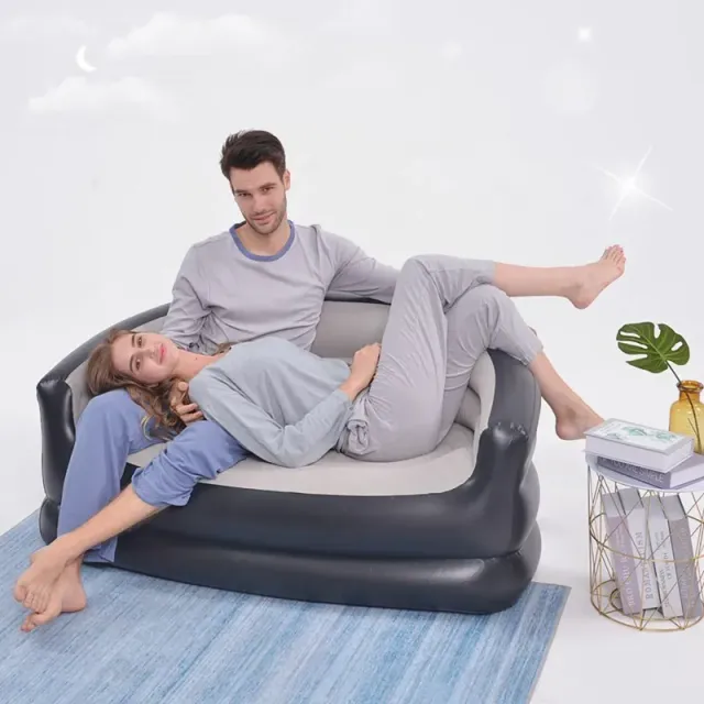 Canapea gonflabilă confortabilă pentru casă și călătorii