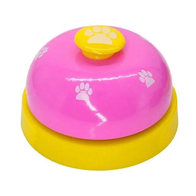 Doorbell for dogs pink