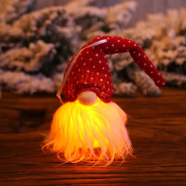 Świecący świąteczny elf