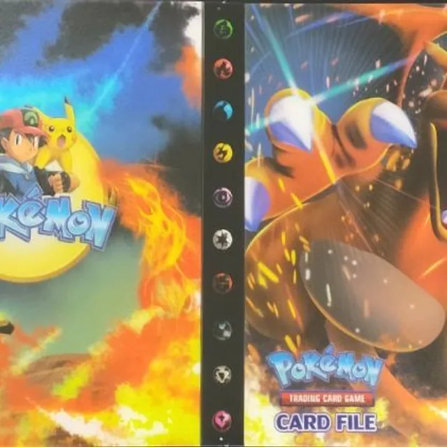 Album na sběratelské kartičky pokémon - Charizard