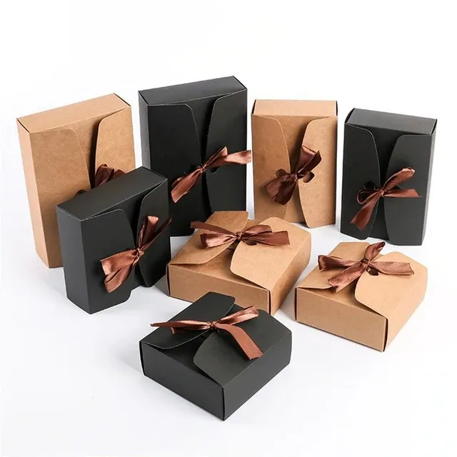 Gift box with bow 10 pcs