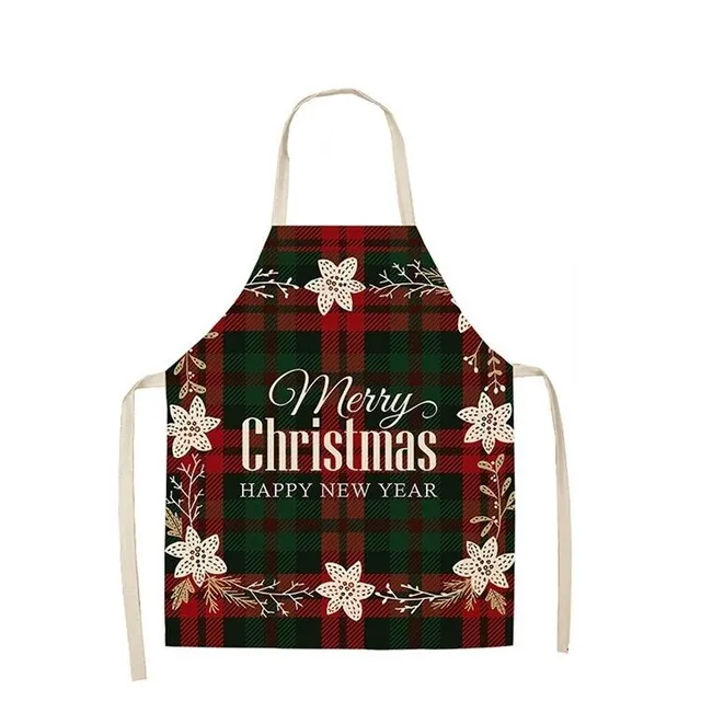 Christmas kitchen apron C597