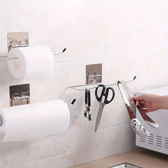 God's kitchen towel hooks made of stainless steel - wall