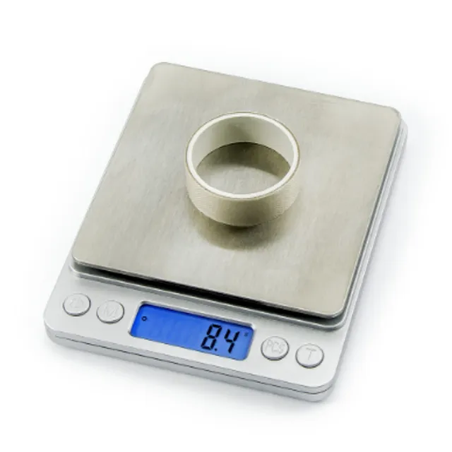 Balentes Pontos szakmai digitális súly 0,1 gramm pontossággal (max. 2 kg)