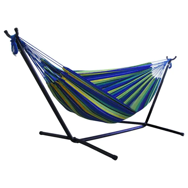 Large outdoor hammock - Portable double hammock for camping and garden