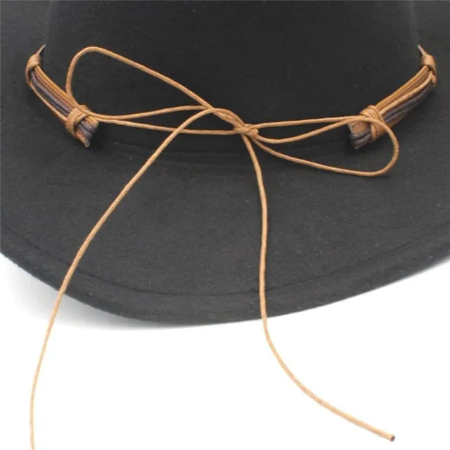 Fashion cowboy hat with belt