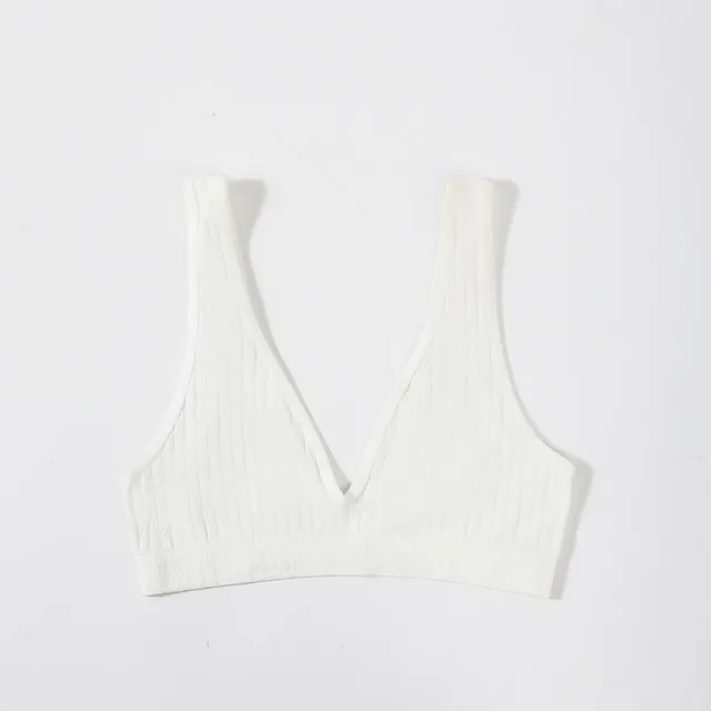 Women's Seamless Push-up Bra With Deep Neckline