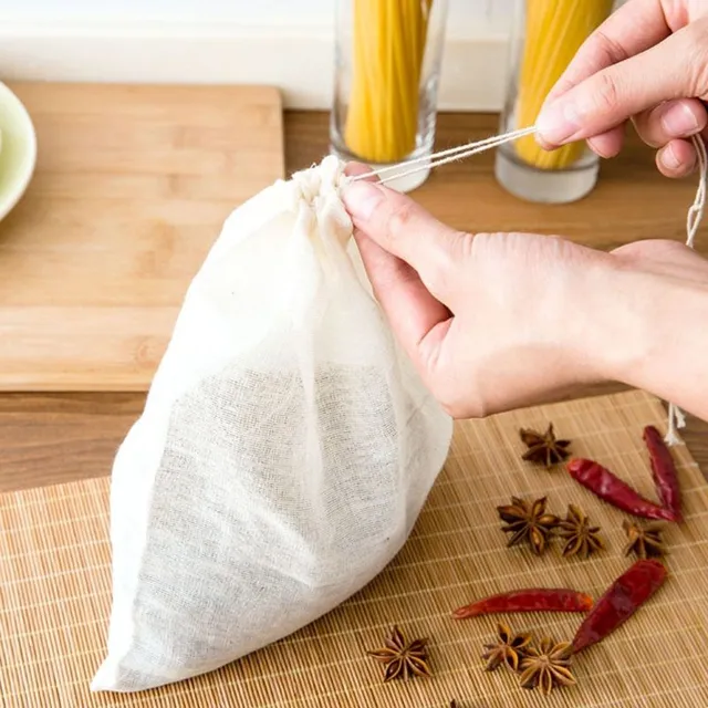 Sac en coton pour la cuisson