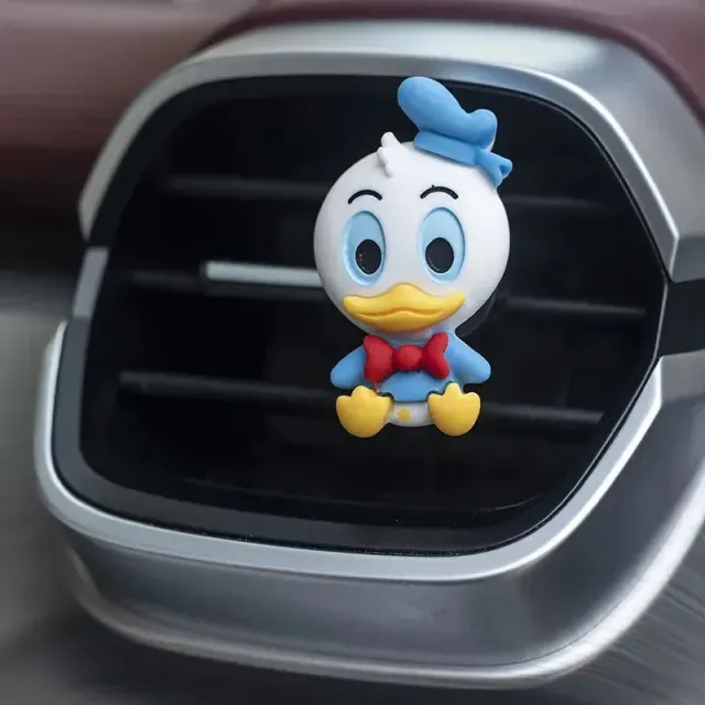 Cute car air freshener made of popular characters from Mickey and Minnie fairy tales