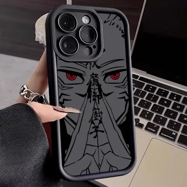 Cover for iPhone phones with themes of anime characters from favourite manga comics