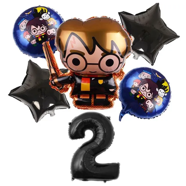 Harry Potter Birthday Party Balloons Set