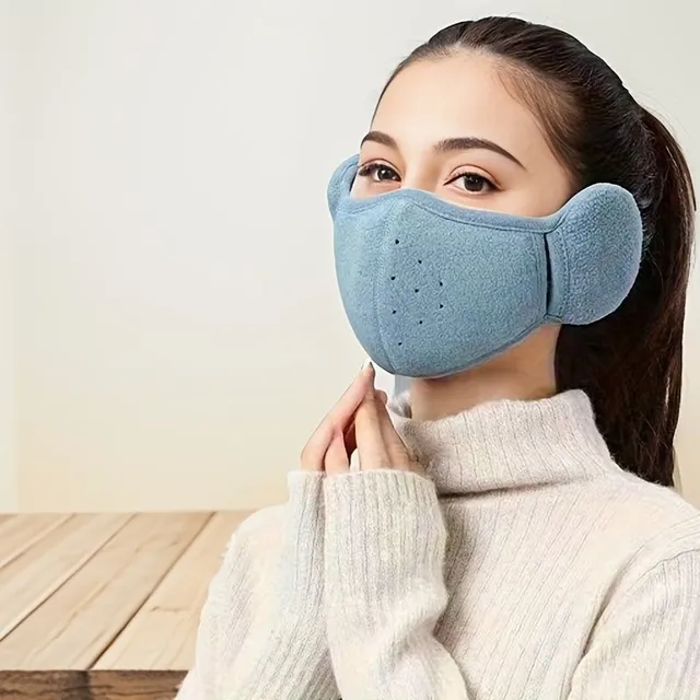 Universal fleece mask for face and ears