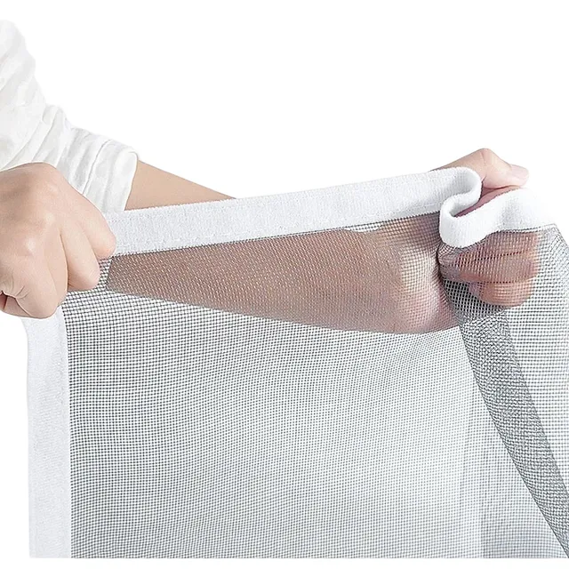 Filet anti-insectes pour fenêtre avec velcro 250 x 180 cm - Filet anti-moustiques