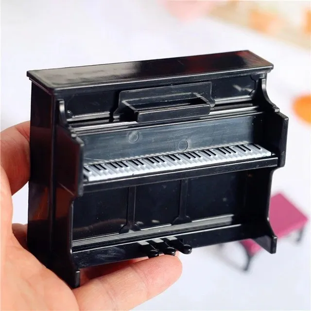 Wooden piano for doll