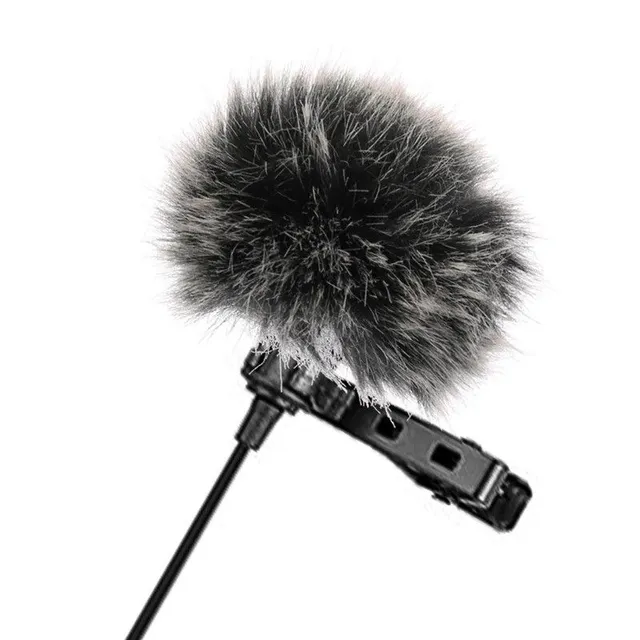 Wind protection on K1590 lapel microphone