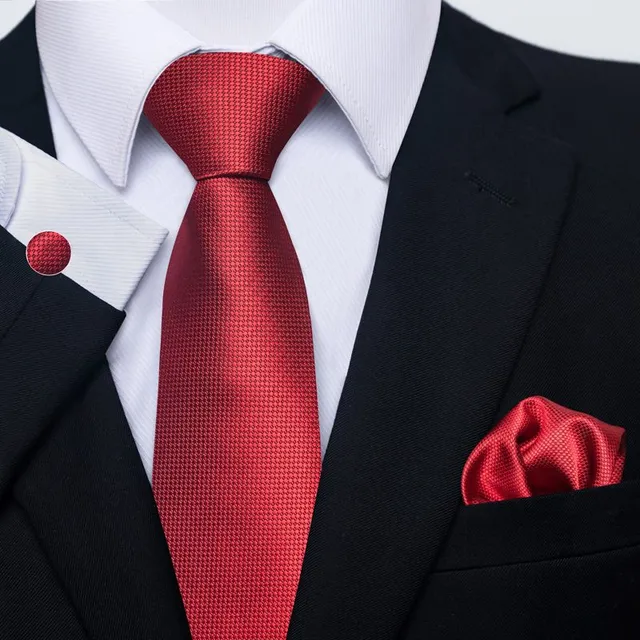 Men's formal luxury set | Tie, Handkerchief, Cufflinks