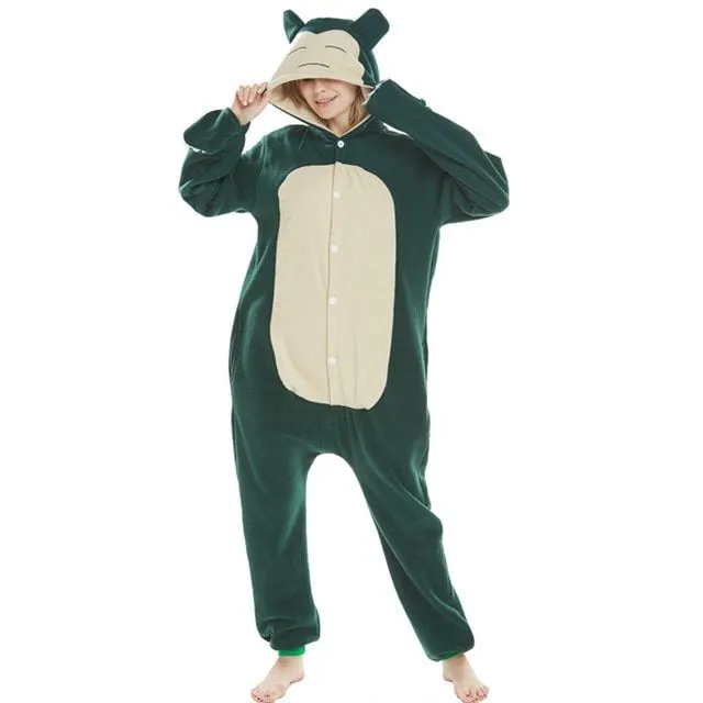 Pyžamá Kigurumi v rôznom prevedení - "onesie"