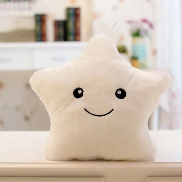 Plush luminous cushion STAR