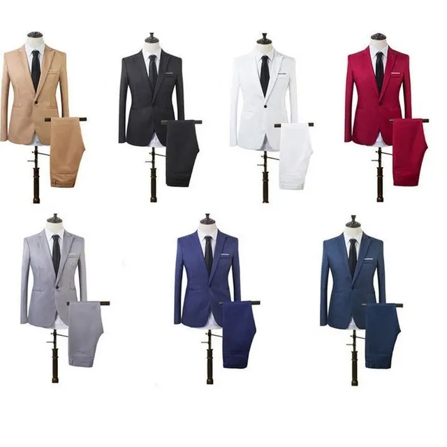 Men's formal suit - 8 colours