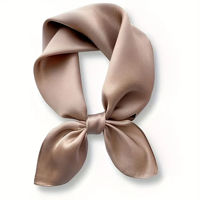 Ladies elegant silk scarf