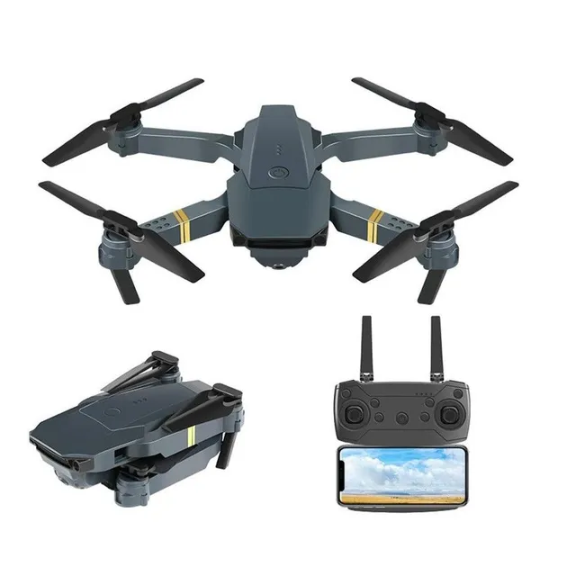 Drone with wide-angle 720p camera