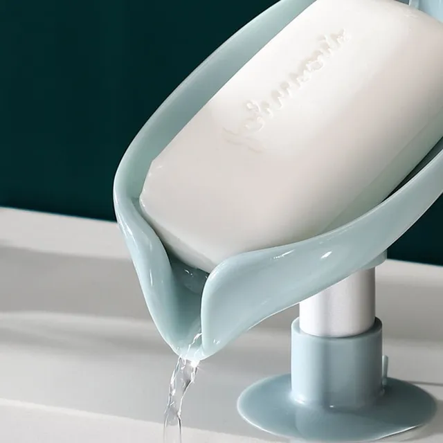 Bathroom holder for hard soap
