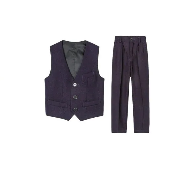 Boy vest and pants Del fialova 4