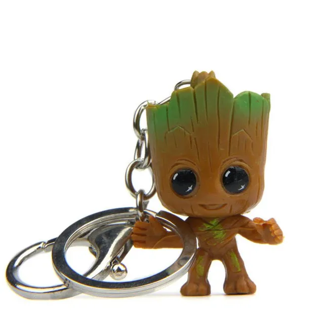 Cute Groot Keychain