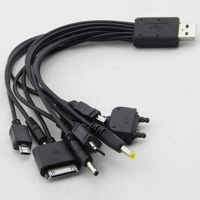 Universal charging cable 10in1