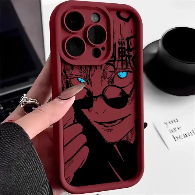 Cover for iPhone phones with themes of anime characters from favourite manga comics