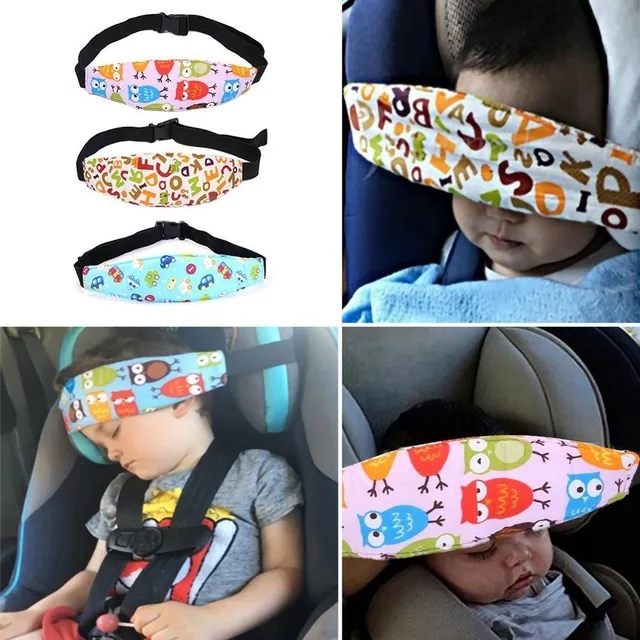 Detské bezpečnostné pásy pre upevnenie hlavy