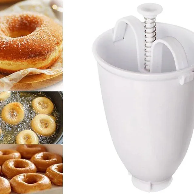 Homemade donut maker