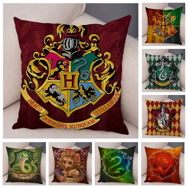 Trendy povlak na polštářek s motivem Harry Potter
