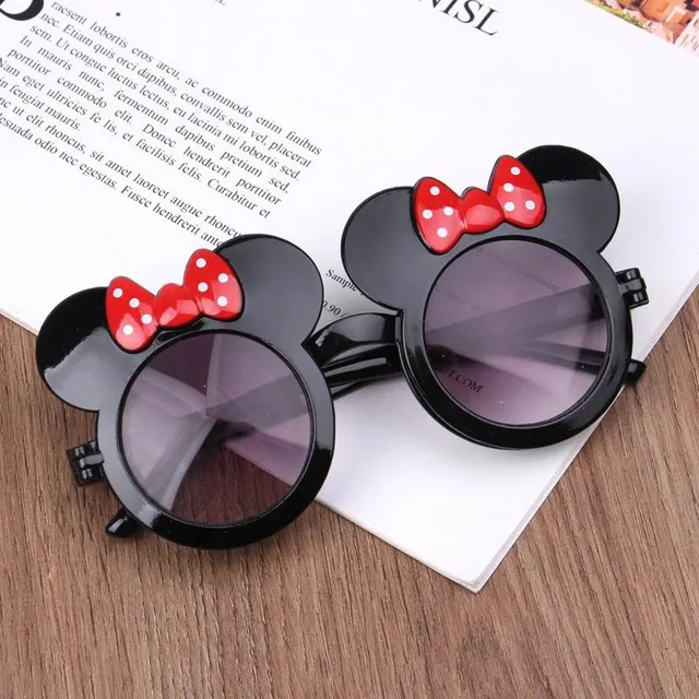 Detské skladacie slnečné okuliare Mickey a Minnie
