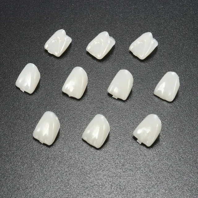 Vysokokvalitné jednoduché zubné náhrady pre predné a zadné zuby - 120ks