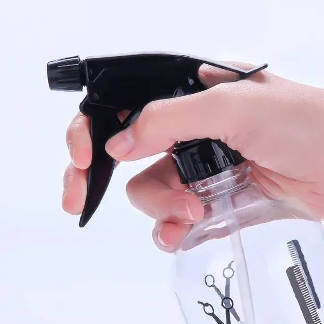 Transparent hairdresser spray bottle 250 ml