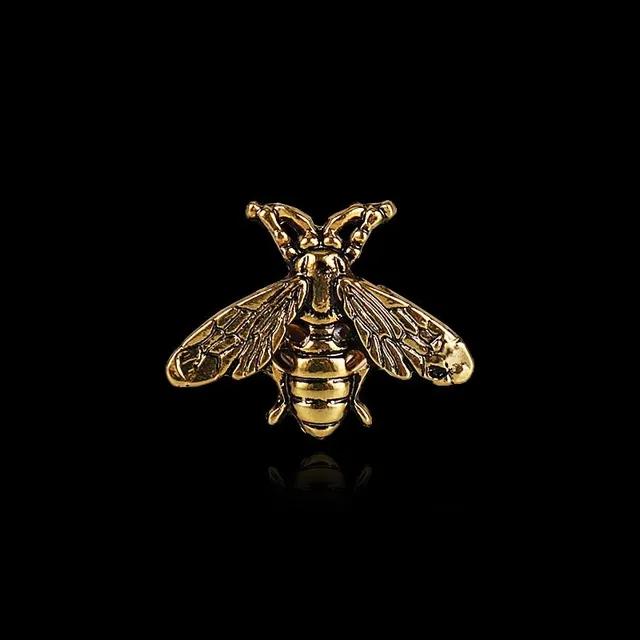 Dámská moderní ozdobná brož Včela