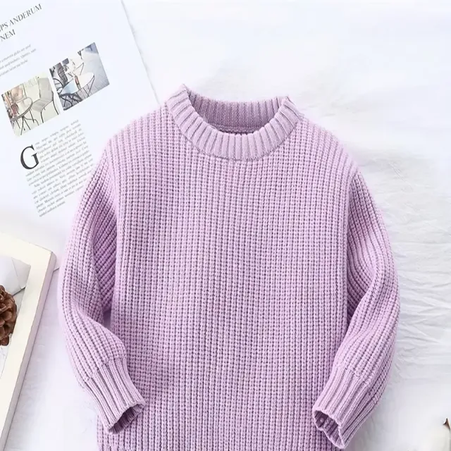 Warm and stylish knitted sweater for your bug - warms and delights in the winter months