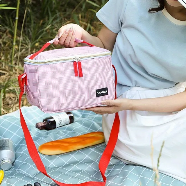 Large foldable cooler bag