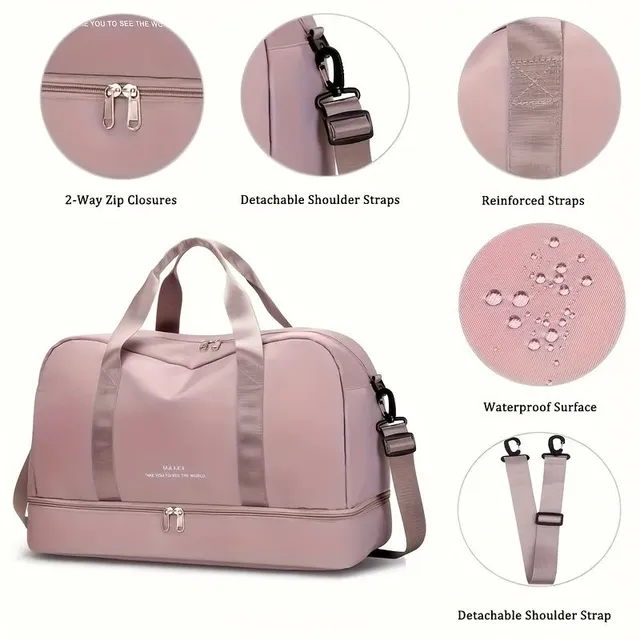 Travel bag with large capacity for easy packaging