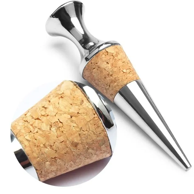 Stainless steel bottle stopper