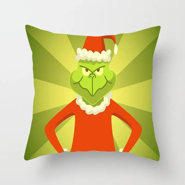 Christmas practical pillowcase with Grinch printing