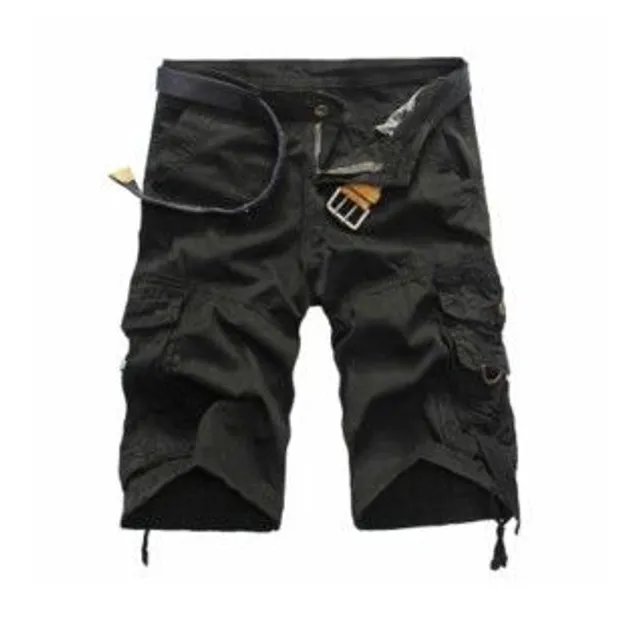 Men's pocket shorts black - men's shorts