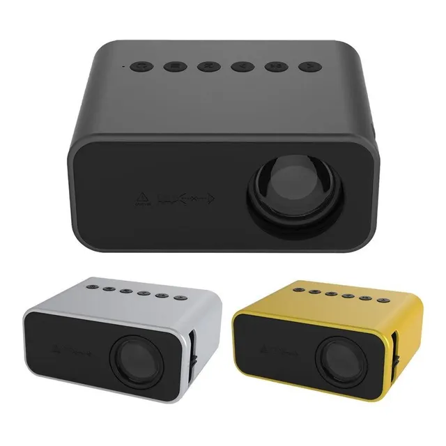 YT500 Home Mini Projector Family Portable HD LED mobile projector