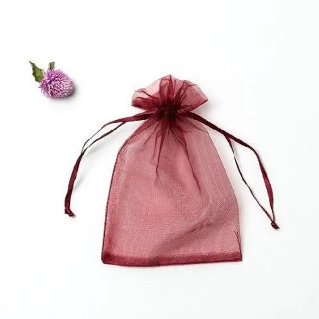 Bags from organza 100 pcs vinova xl