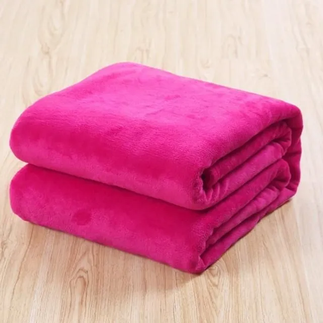 Lightweight thin mechanical flannel blanket Super warm soft blankets