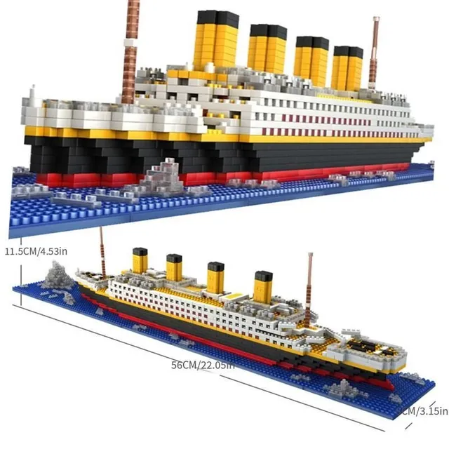 Model statku Titanic Mini Kit DIY