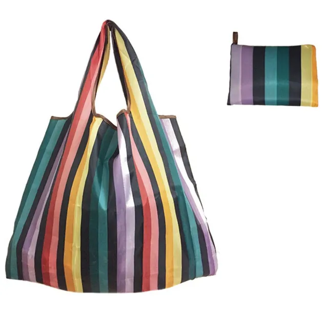 Reusable foldable shopping bag