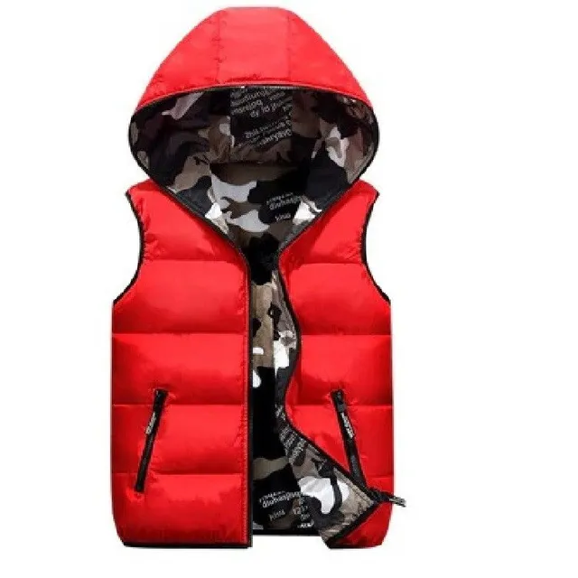 Men's Jordan quilted vest cervena xs